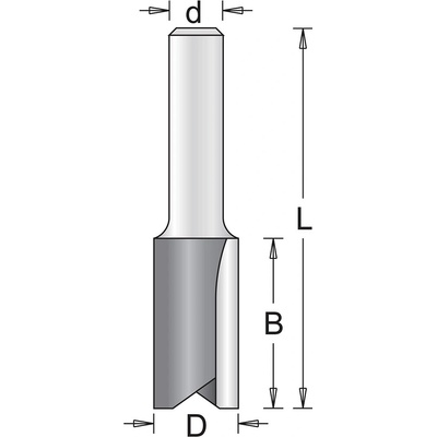 HiKOKI 754010 Drážkovacia fréza 12x32x63mm, 6mm