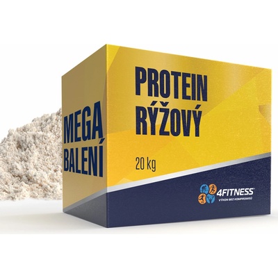 4fitness.cz Rýžový protein hnědý 20000 g
