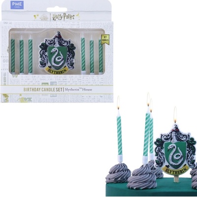 PME Cake Svíčky na dort Zmijozel, Harry Potter