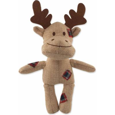 Dog Fantasy Winter tale pískací sob z juty 30 cm