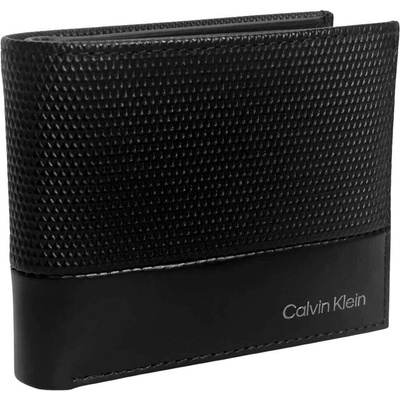 Čierna kožená peňaženka Calvin Klein pánska RFID