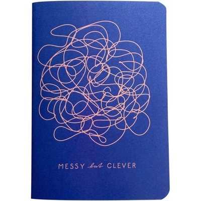 BE NICE Sešit Messy but Clever A5