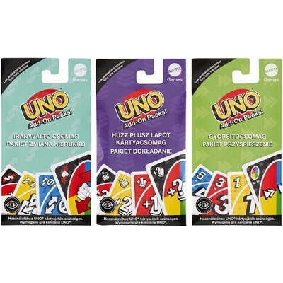 Mattel Games Uno Add-On Packs! doplňkové karty – Hledejceny.cz