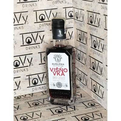 Sudlička Višňovka 25% 0,2 l (holá láhev)