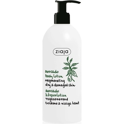 Ziaja Natural Avocado Oil regeneračné telové mlieko 400 ml