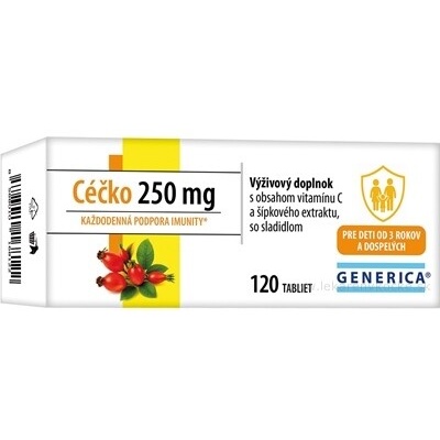 Generica Céčko 250 mg vitamín C 120 tablet