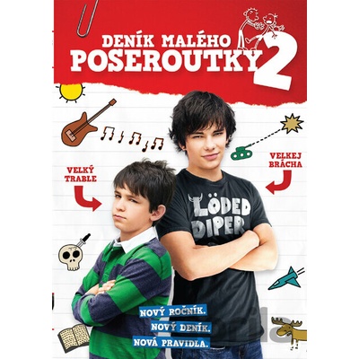 Deník malého poseroutky 2 DVD