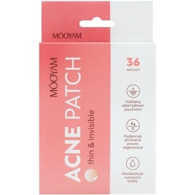 Mooyam Acne Patch Náplasti na akné 36 ks