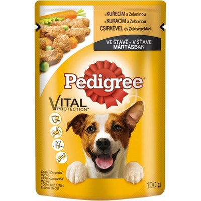 Pedigree Adult kuře zelenina 100 g – Hledejceny.cz