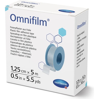 Hartmann-Rico Omnifilm náplast transparetní - různé rozměry 1,25 cm x 5 m 1 ks