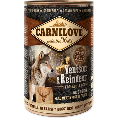Carnilove Wild Meat Venison & Reindeer 400 g