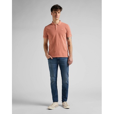 Wrangler Lee nat dye polo rust