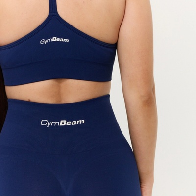 GymBeam dámske bezšvové šortky Sculpt Navy