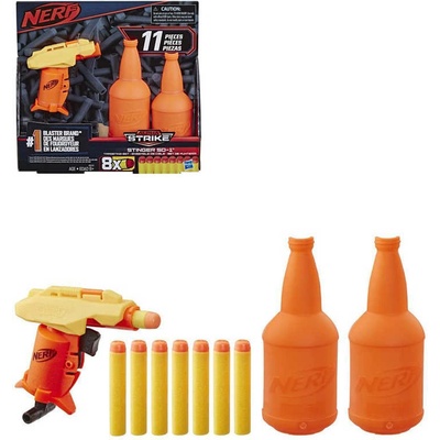 HASBRO NERF Alpha Strike Stinger set blaster s 8 šipkami a 2 cíli k sestřelení 14e8310