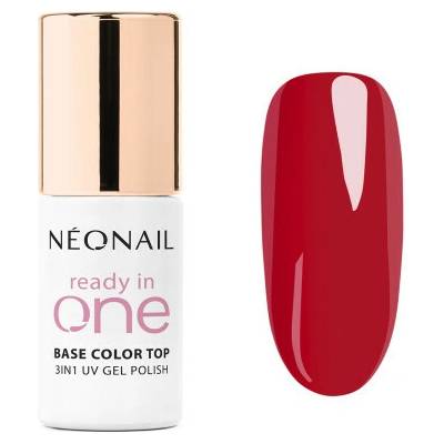 NeoNail READY IN ONE One Classic Red 11 klasický červený 3v1 gél lak 7,2 ml