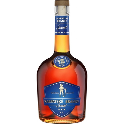 Karpatské Brandy Špeciál VS 38% 0,7 l (holá láhev)