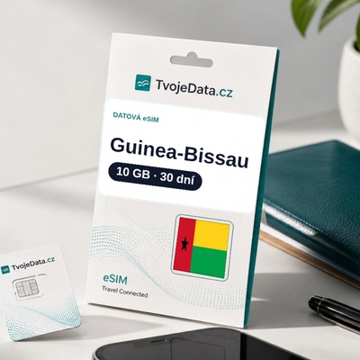 eSIM Guinea-Bissau 10 GB / 29 dní - Guinea-Bissau CKH465