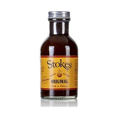 Bosfood Stokes BBQ omáčka originál kouřová a sladká 250 ml