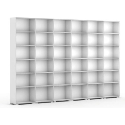 B2B Partner Silver Line bílá 6 sloupců 2230x3600x400 mm