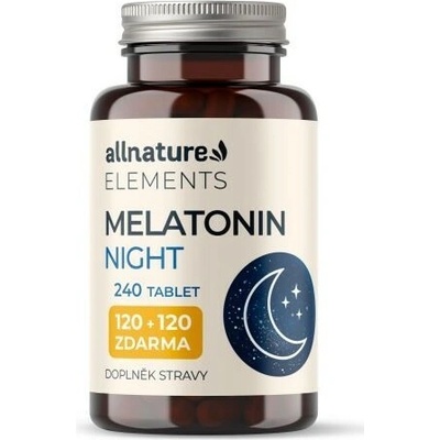 ALLNATURE Elements melatonín night 240 tabliet