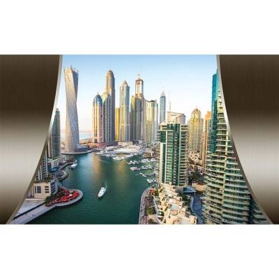 Preinterier FT2195 Fototapeta na stenu Dubai mrakodrapy vlies 104cm x 70cm