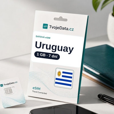 eSIM Uruguay 1 GB / 7 dní