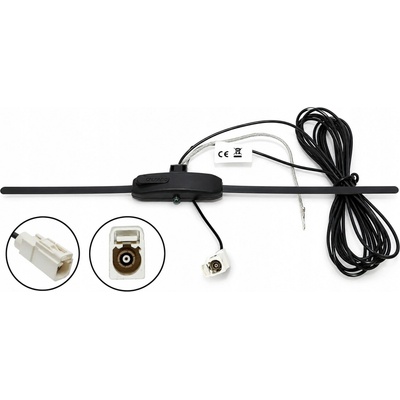 Univerzálna automobilová anténa AM / FM TMC (konektor FAKRA) Calearo 7697018