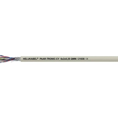 Helu 19983-100 dátový kábel 18 x 2 x 0.34 mm² sivá 100 m
