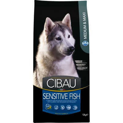Cibau Dog Sensitive Fish / Rice Medium & Maxi 12 kg