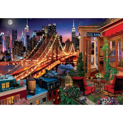 ART Brooklyn z terasy 1500 dílků