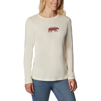 Columbia Dámske tričko Hidden Haven™ LS Tee kapučíno Chalk Bearly P