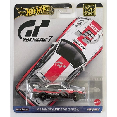Mattel Hot Wheels Premium Nissan Skyline GTR BNR34