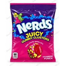 Nerds Juicy Gummy Clusters Strawberry Punch 85 g [USA]