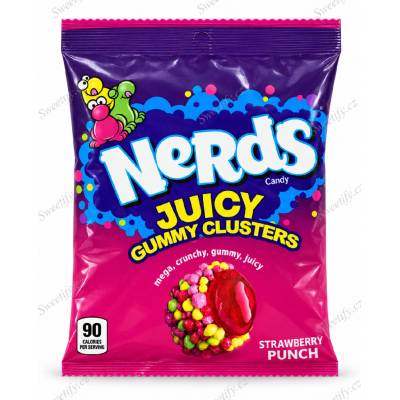 Nerds Juicy Gummy Clusters Strawberry Punch 85 g [USA]