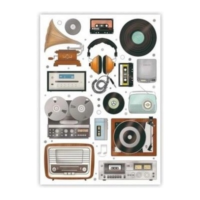 hudebnikum.cz Pohlednice RETRO MUSIC
