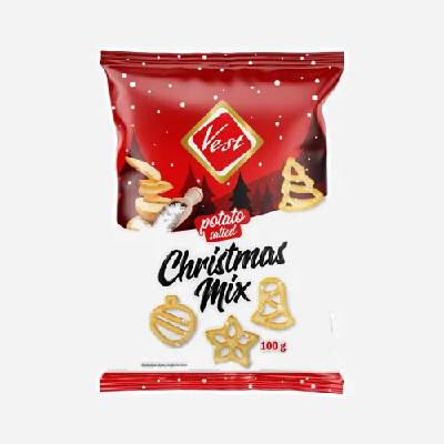Vest Christmas mix zemiakový solený 100 g
