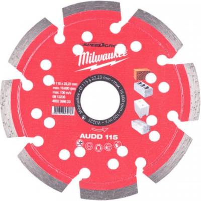 Milwaukee Diamantový rezací kotúč audd 115 4932399823