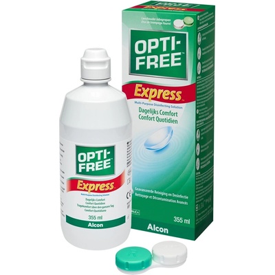 Alcon OPTI-FREE Express víceúčelový dezinfekční roztok na kontaktní čočky 355 ml – Hledejceny.cz