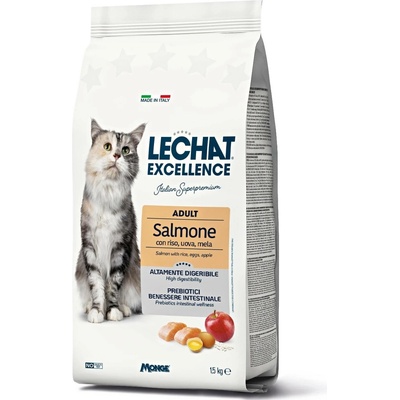 MONGE LECHAT EXCELLENCE ADULT Salmon 1,5 kg