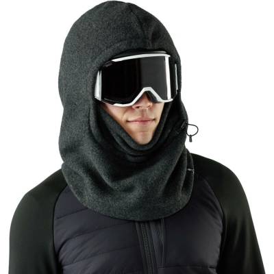 SMARTWOOL Second Cut Fleece Hood Charcoal