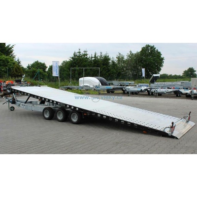WIOLA Přívěs L35G65P hydr. sklopný autopřepravník 6,5m 3500kg – Hledejceny.cz