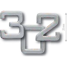 Nalepovacie domové číslice COBRA 25 mm (NEREZ), 9, COBRA IN (nerez)