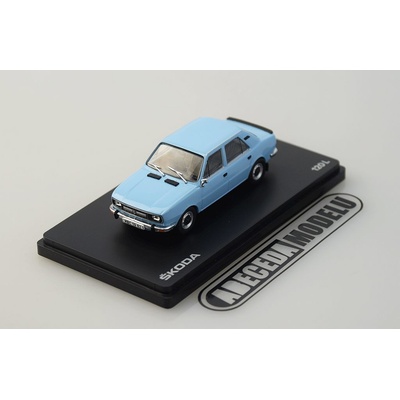 Abrex Škoda 120L 1982 Světlá modrá 1:43