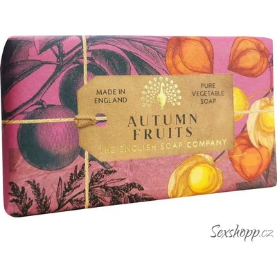 English Soap Company tuhé mýdlo Pomaranč Ananás & Rebarbora 190 g