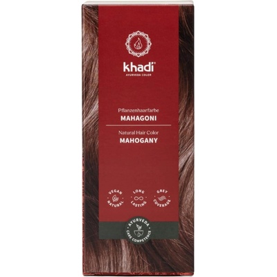 Khadi rostlinná barva na vlasy mahagonová 100 g