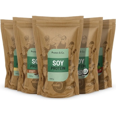 Protein&Co. Sójový protein 1000 g