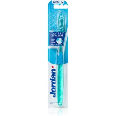 Jordan Target Teeth & Gums Zubní kartáček modrý medium