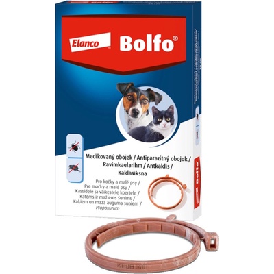 Bolfo obojek pro kočky a malé psy 38 cm – Hledejceny.cz