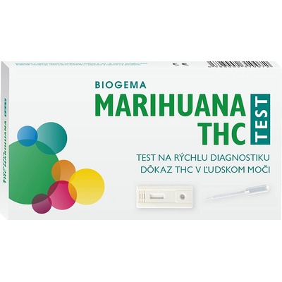 Biogema THC Marihuana test ke stanovení drogy v moči 1 ks
