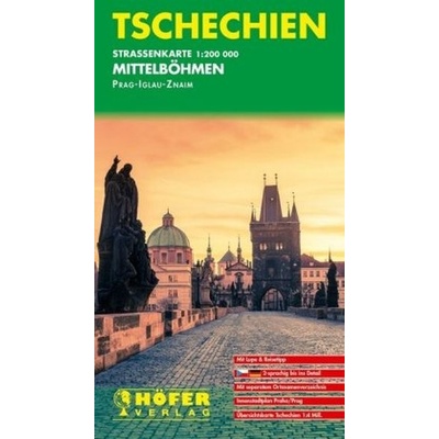 Höfer Straßenkarte Tschechien, Mittelböhmen - Höfer, Lars